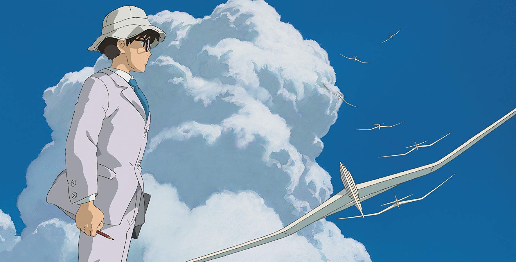 Escena de la película se levanta el viento de Miyazaki