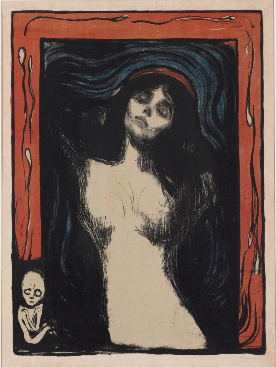 Obra Madonna de Edvard Munch - Museo Británico presenta muestra del pintor 