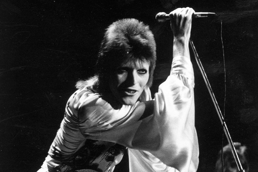 foto de David Bowie como Ziggy stardust