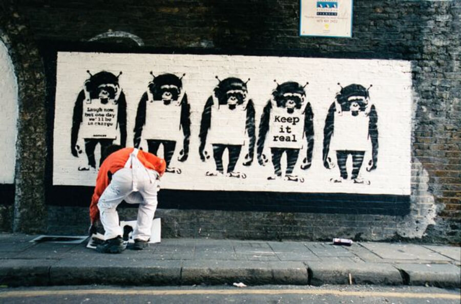 Banksy and his work