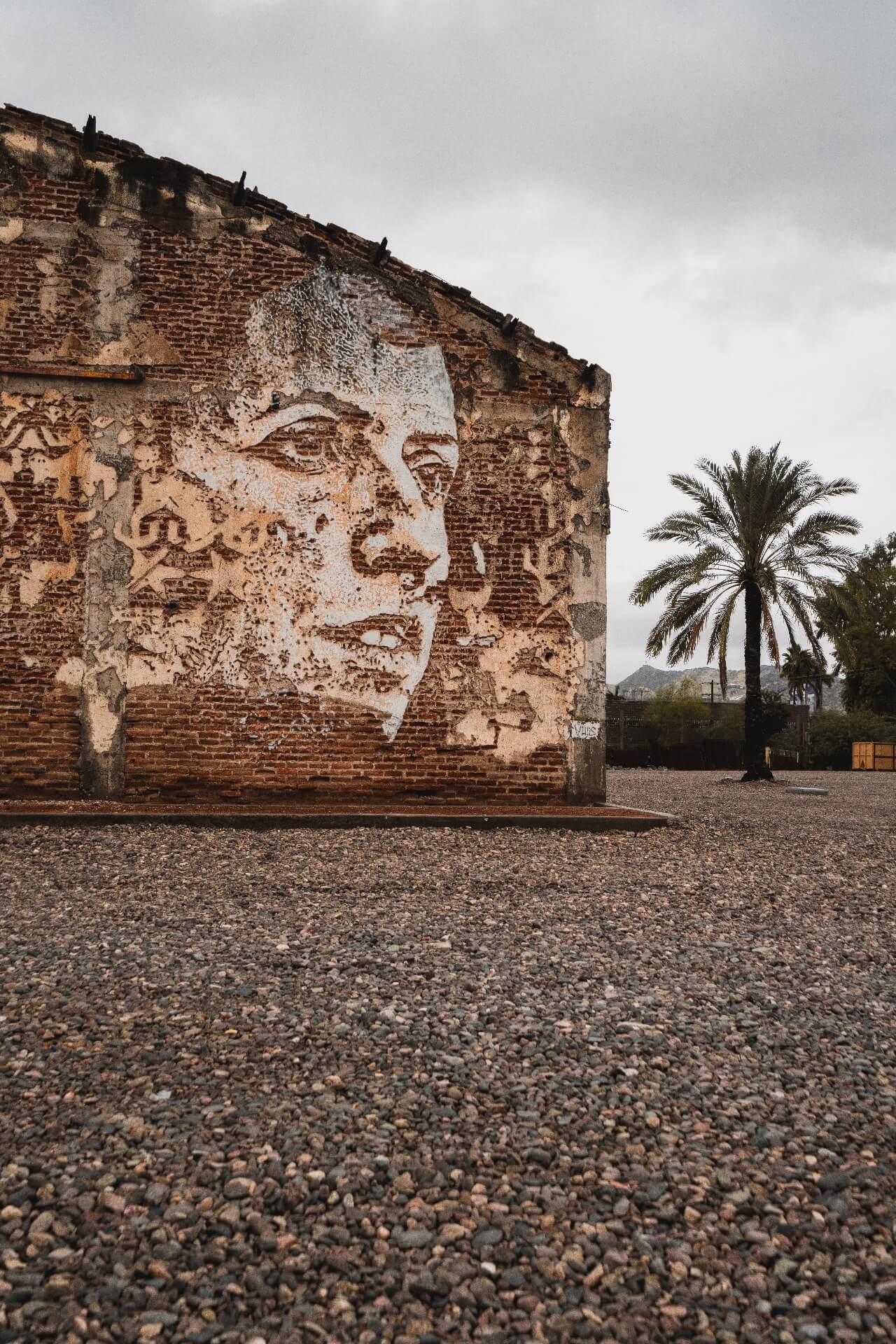 New mural by Vhils in Sonora