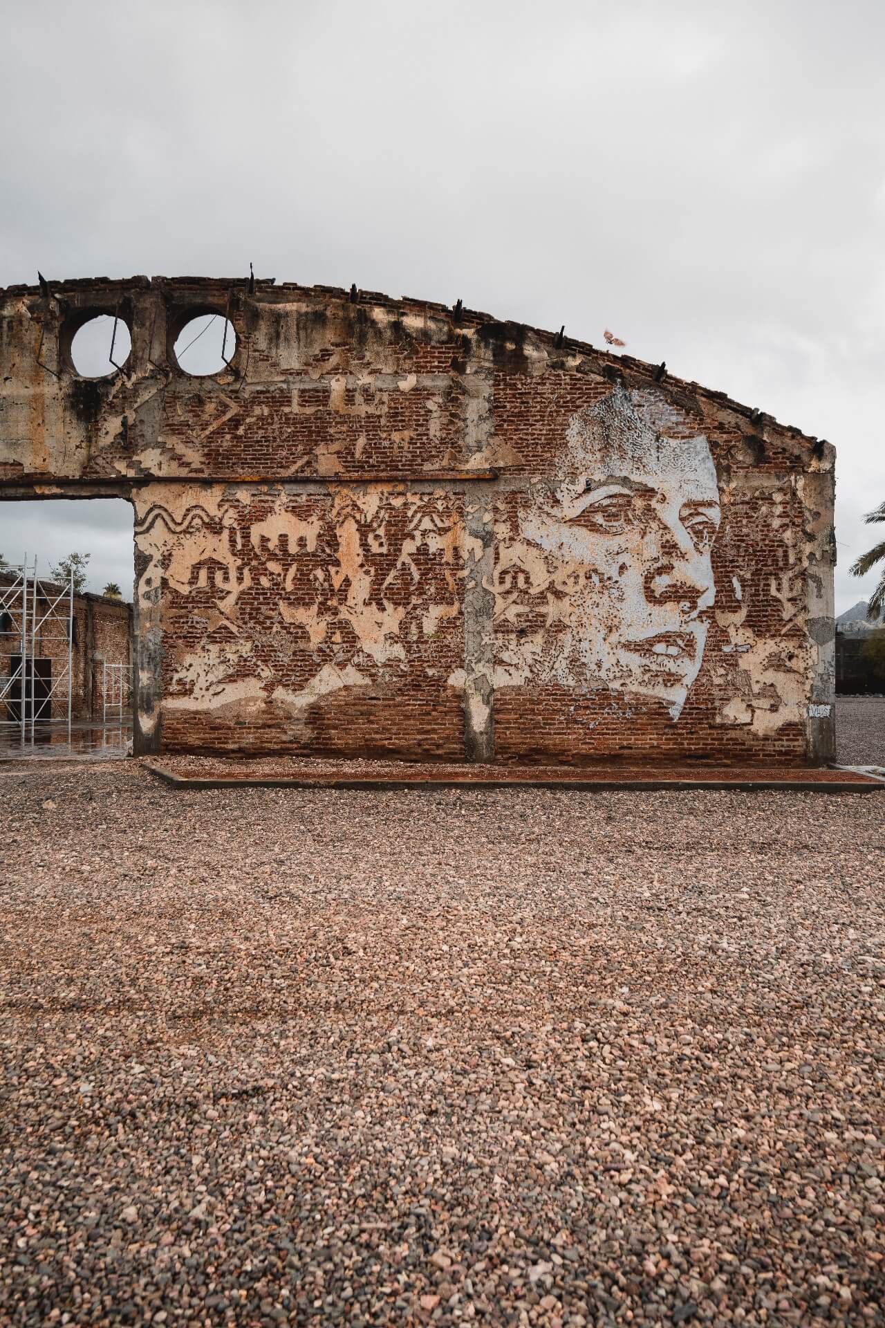 New mural by Vhils in Sonora