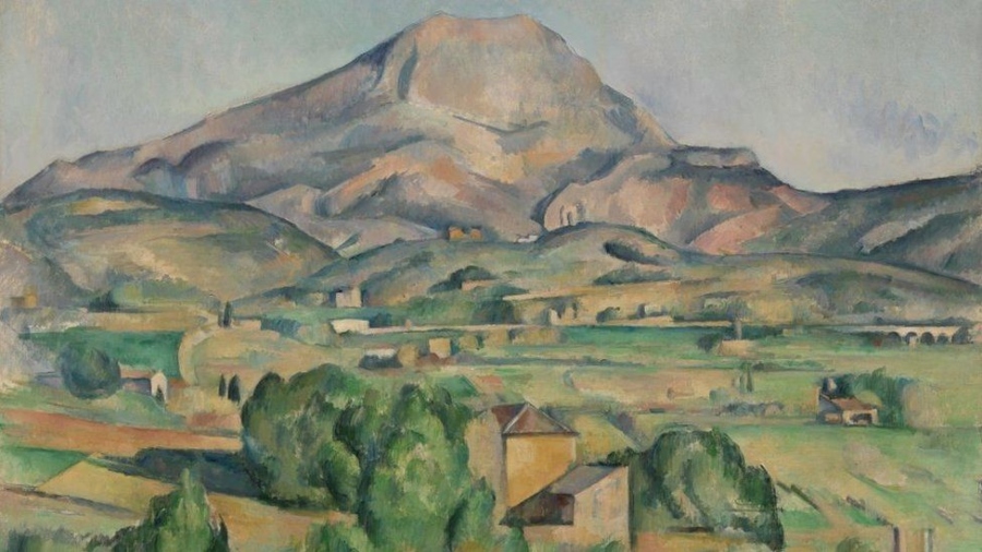 The sale is led by Cezanne’s La montagne Sainte-Victoire, which is valued at more than £106 million