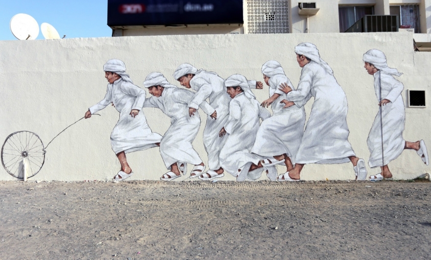 Museo Callejero, iniciativa en Dubái para pintar murales en la ciudad