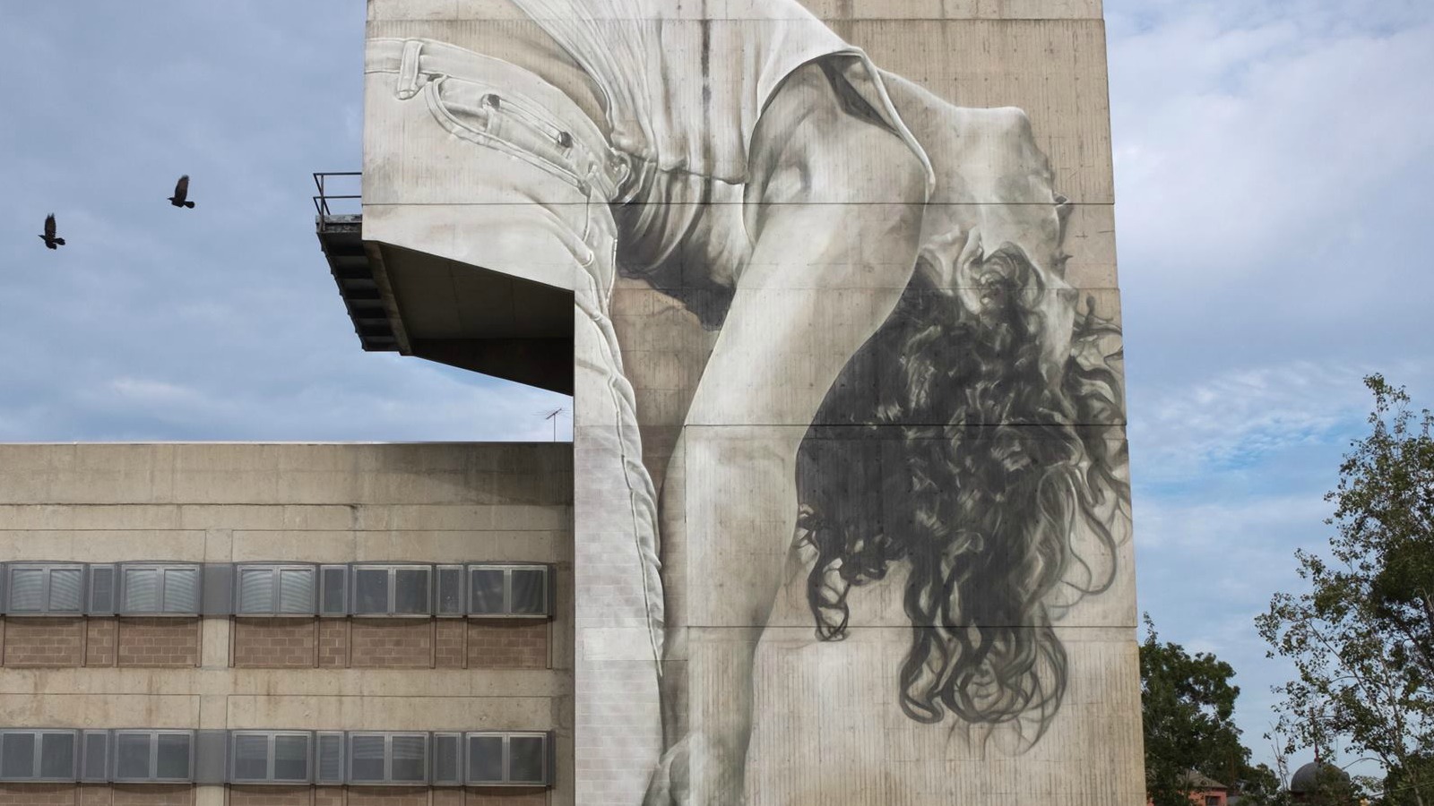 El nuevo mural de Guido Van Helten: el homenaje a la danza contemporánea de Australia