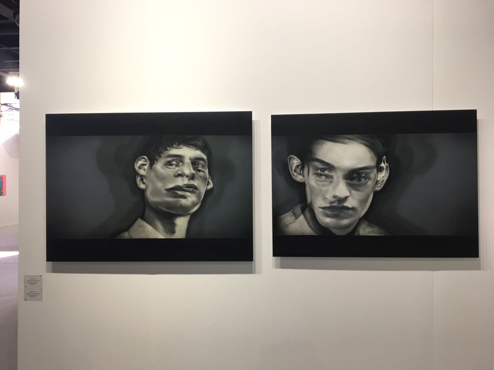 Anthony Goicolea Double Projection Shadow Portrait X and III 2017 VOLTA NY All City Canvas