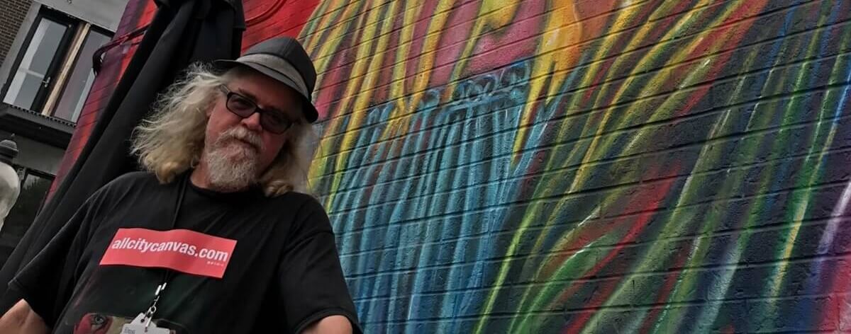 Entrevista con Ron English en el Mural Festival 2017