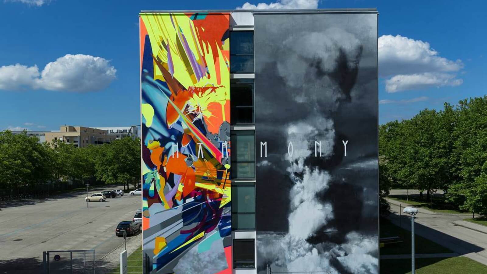 15 artistas rompen récord por pintar las paredes más grandes en Múnich