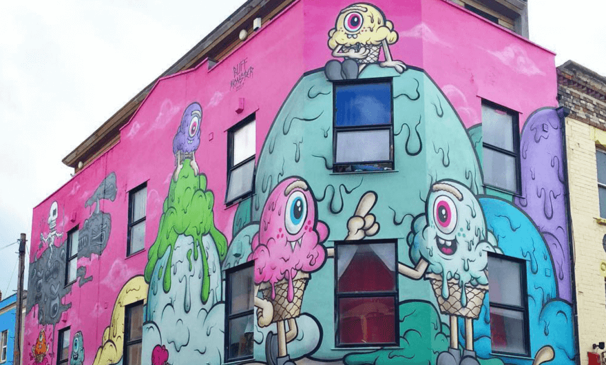 ¡Nuevo mural de Buff Monster en Bristol?!