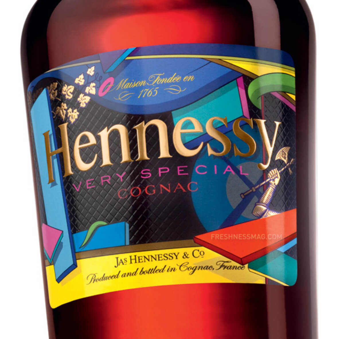 kaws x hennessy very special cognac limited edition bottle 1