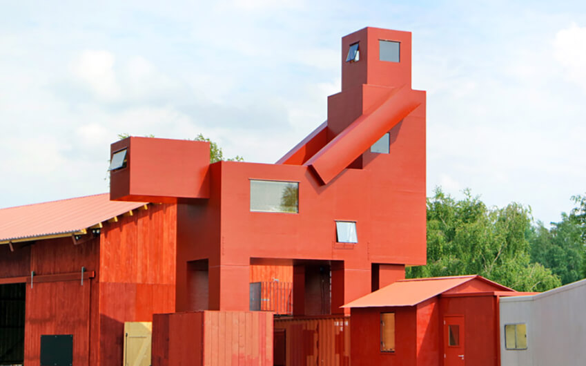 The Good The Bad The Ugly Architecture Installation by Atelier Van Lieshout Ruhrtriennale 2 1