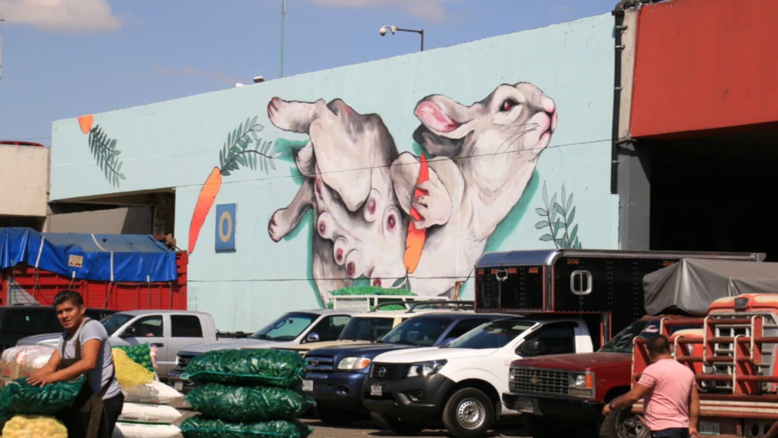 La Central de Abastos de la Ciudad de México celebra 35 años con iniciativa de arte urbano