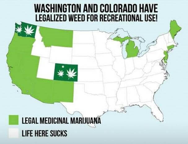 colorado washington legalisation marijuana