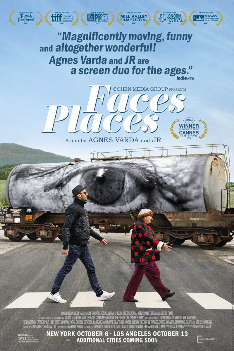 Faces Places 2017 movie poster