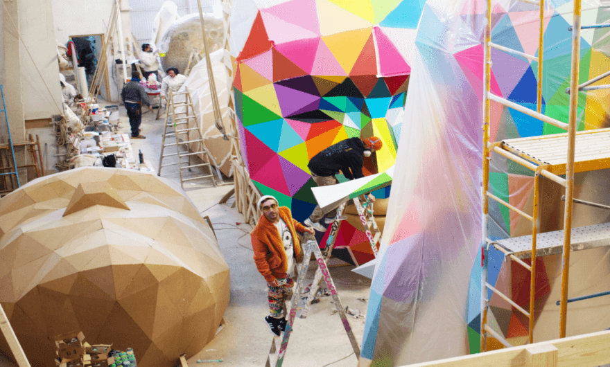 Okuda será el primer artista urbano en crear la Falla Mayor ?