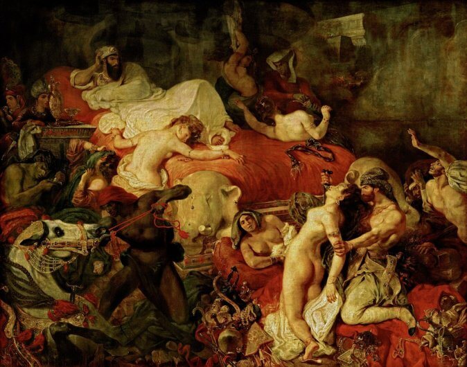 1200px Delacroix La Mort de Sardanapale 1827