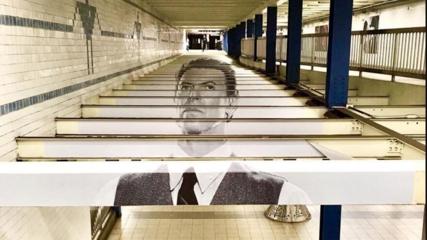 El Metro de NY se llena de Bowie