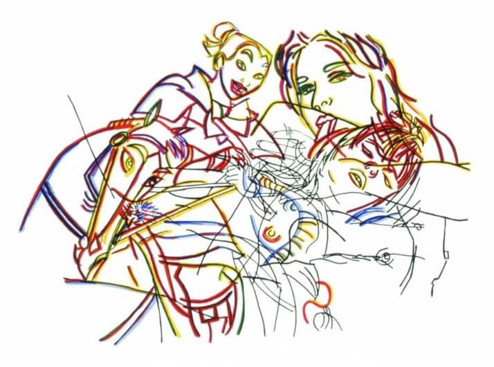ghada amer sleeping beauty without the castles 1024x768