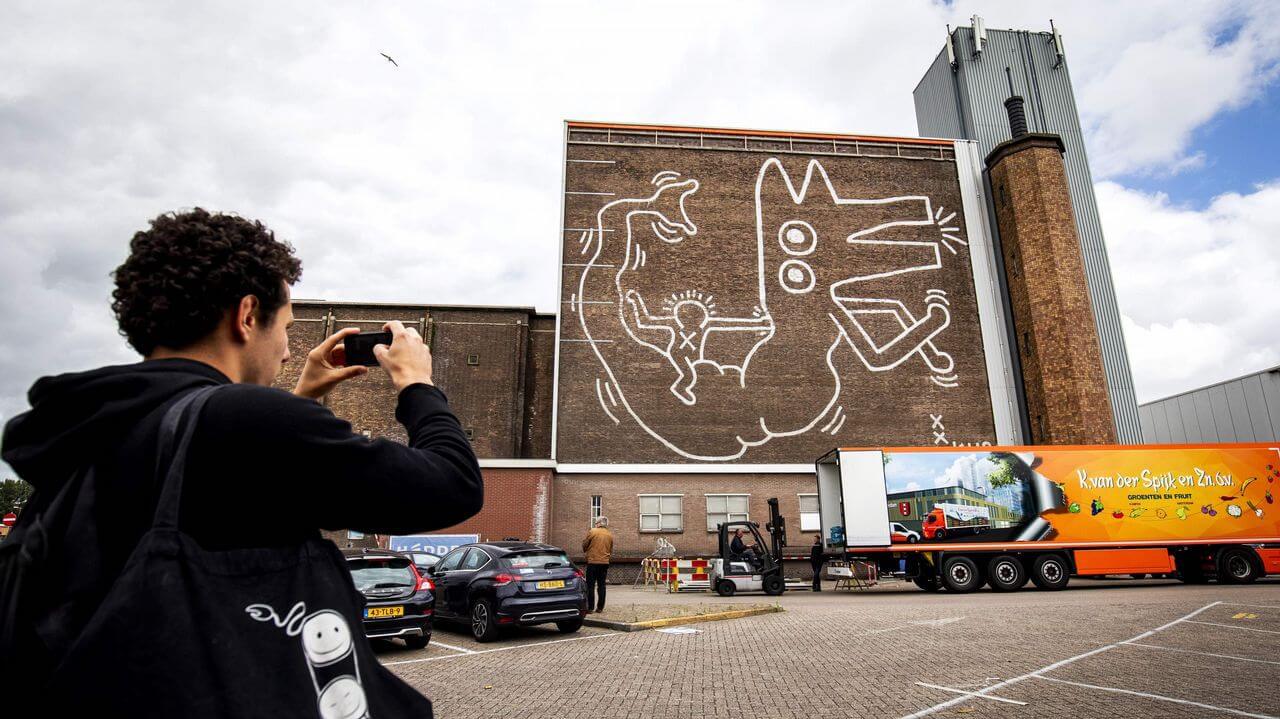 Nuevo descubrimiento de Keith Haring en Europa