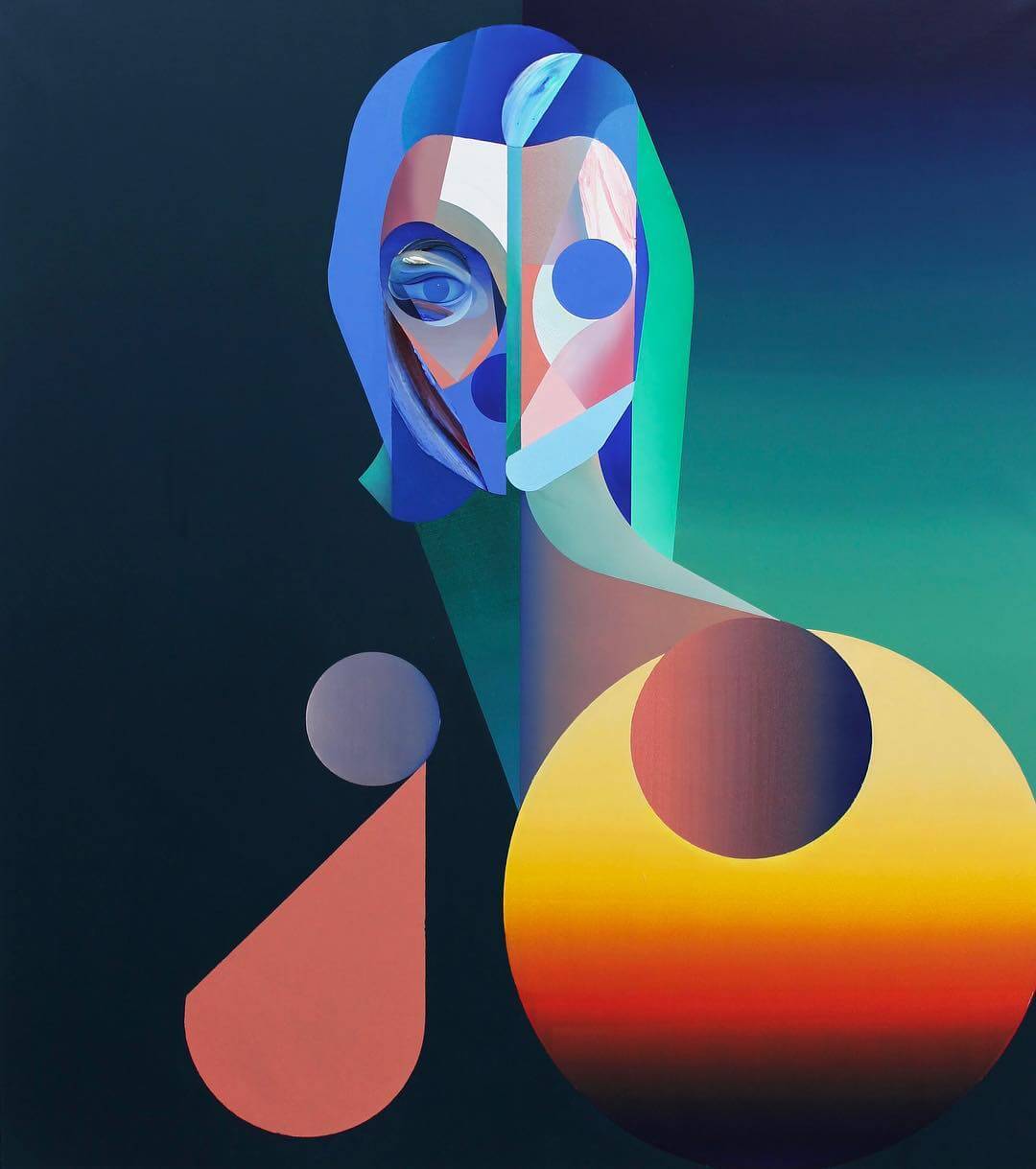 Ryan Hewett es un pintor sudafricano, reconocido por sus representaciones de pinturas abstractas de sujetos sobre retratos.