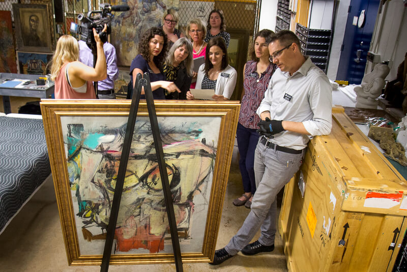 Obra de Kooning aparece tras años desaparecida