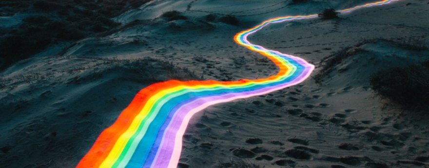 Daniel Mercadante y sus carreteras de arcoiris