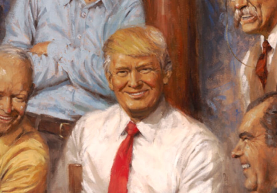 La pintura de Trump de la que todo el mundo habla - ACC