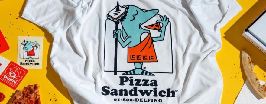 Tony Delfino lanza colaboración con Pizza Sandwich