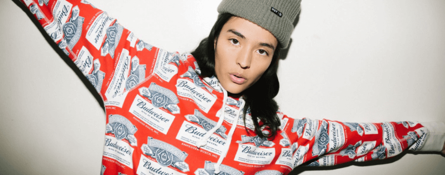 Budweiser lanza colaboración de ropa con HUF
