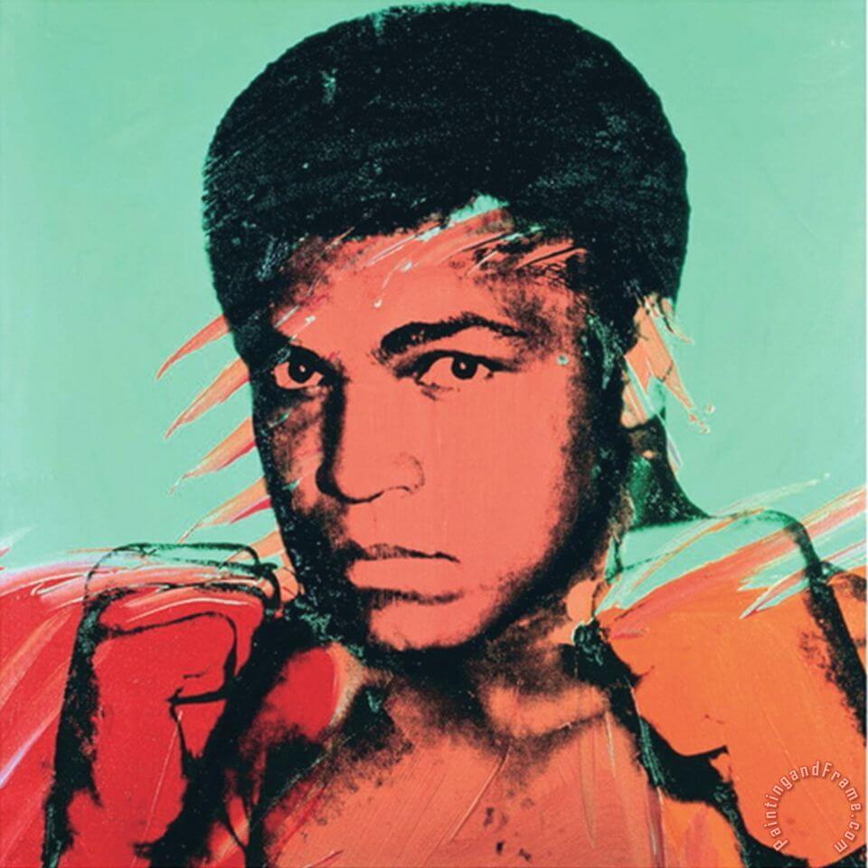 retrato de Muhammad Ali