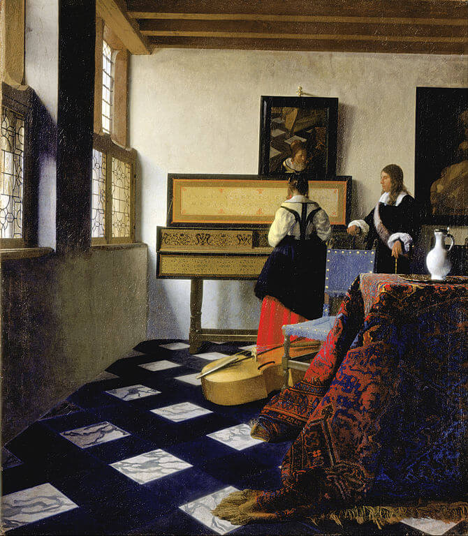Obras de Johannes Vermeer en Google ARts & Culture