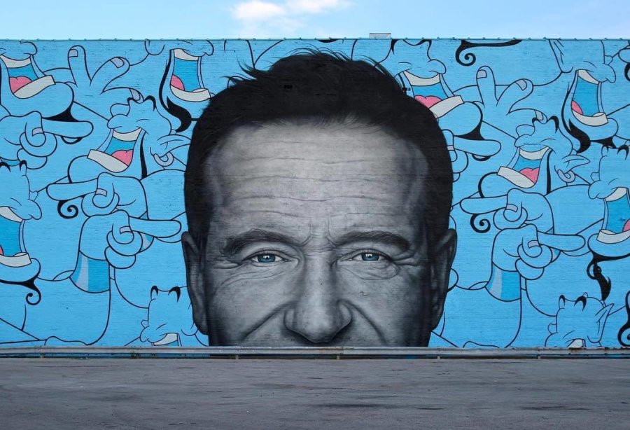 Mural de Robin Williams en Chicago
