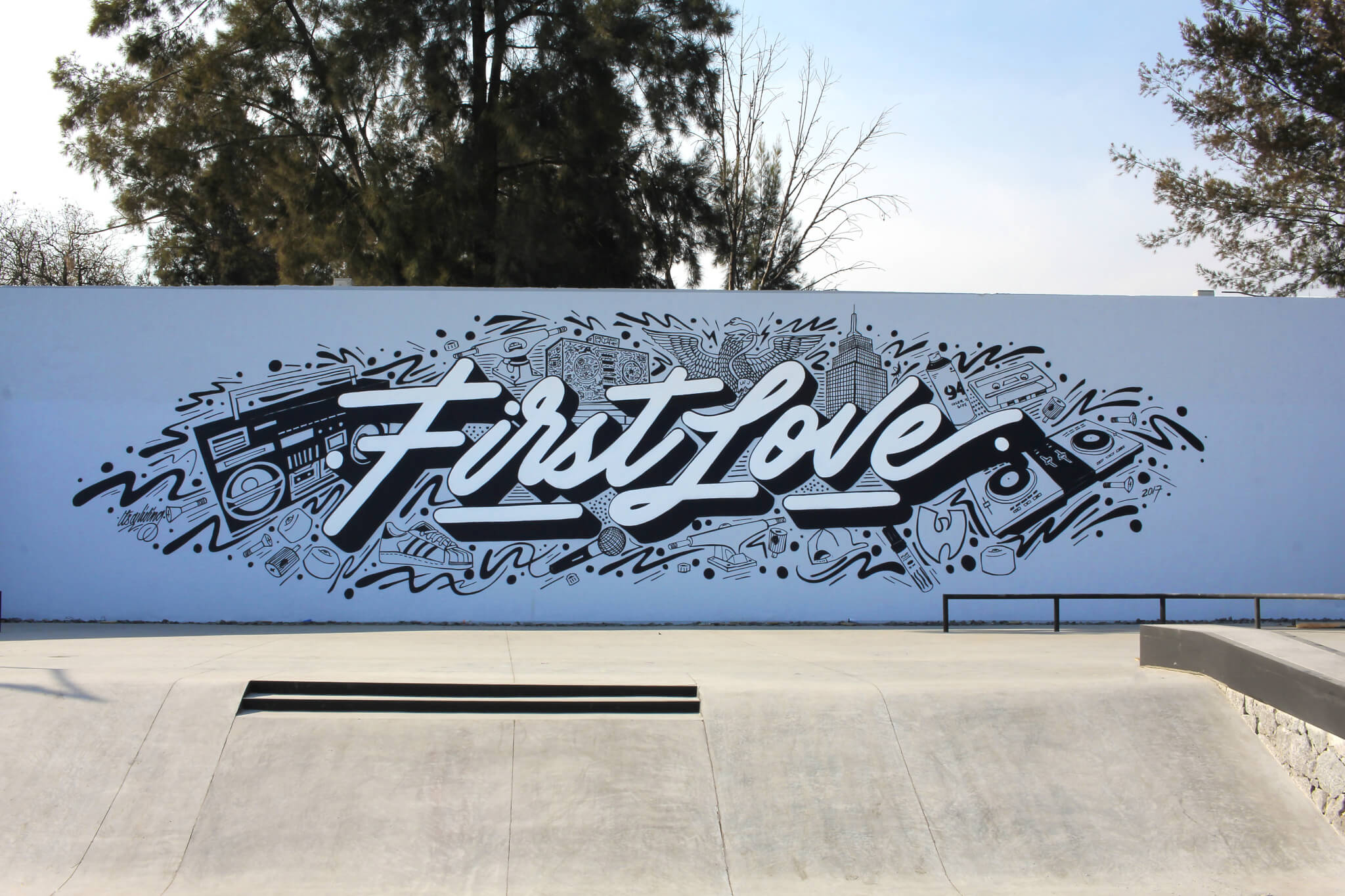 Proyecto "First Love" : espacio Skatepark en Coyoacán, ciudad de México. 
