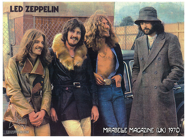 Retrato de Led Zeppelin