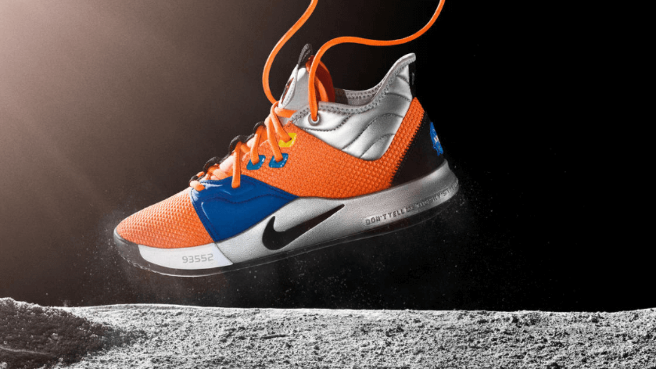 Paul George presenta los nuevos Nike 3 NASA