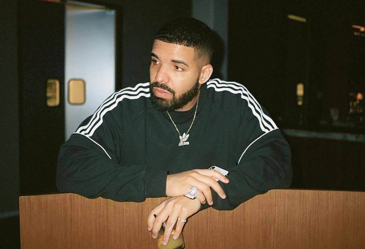 retrato del rapero Drake