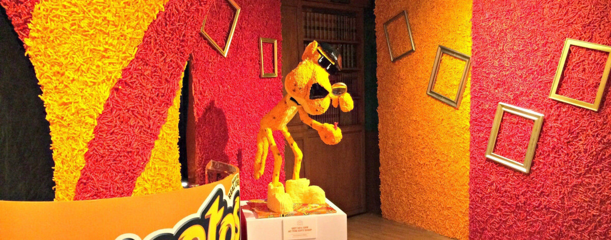 El Museo de Cheetos con Cheetos reales y de todo tipo