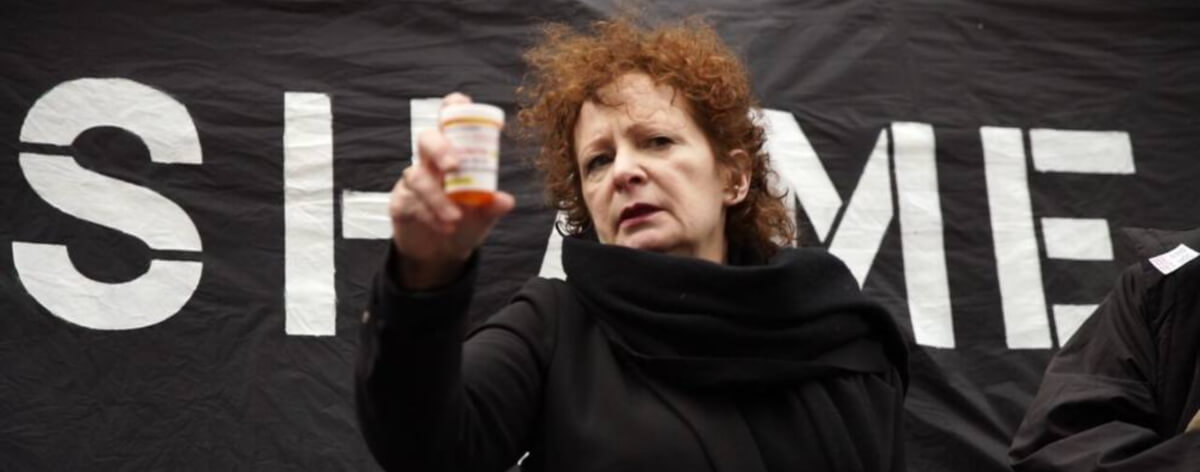 Lucha y protesta de Nan Goldin contra los narcóticos