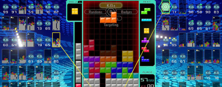 Tetris 99 creará su propia competencia Battle Royale
