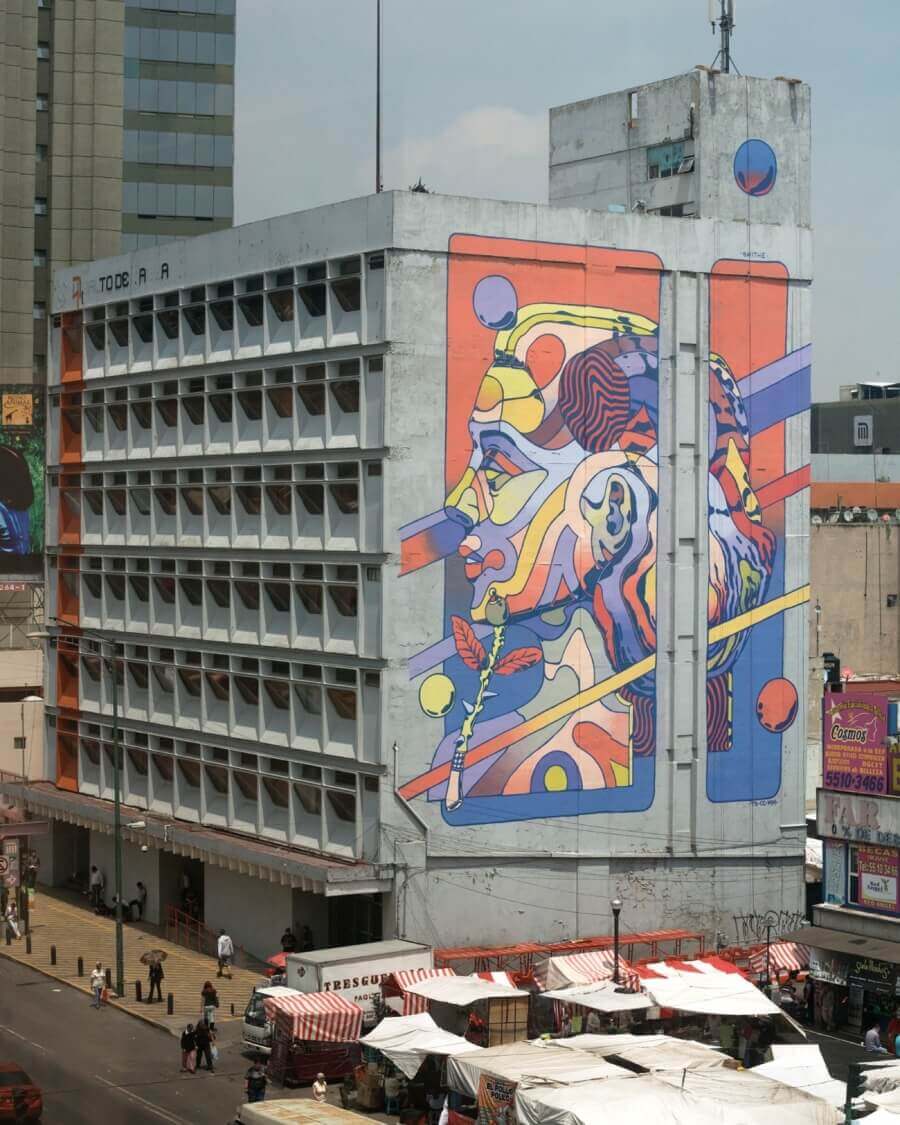 Smithe mural in Mexico