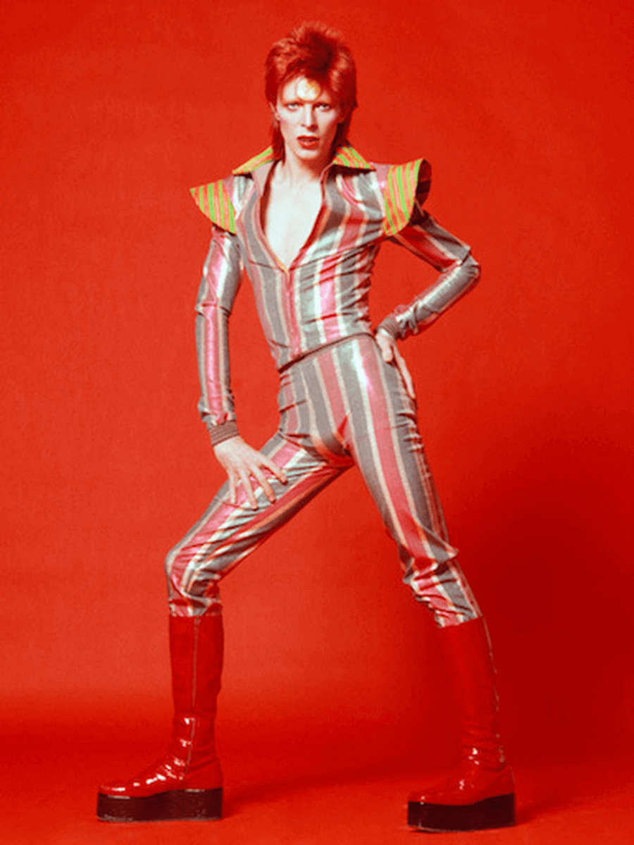 Retrato de David Bowie
