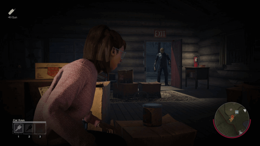 Escena del videojuego Friday the 13th
