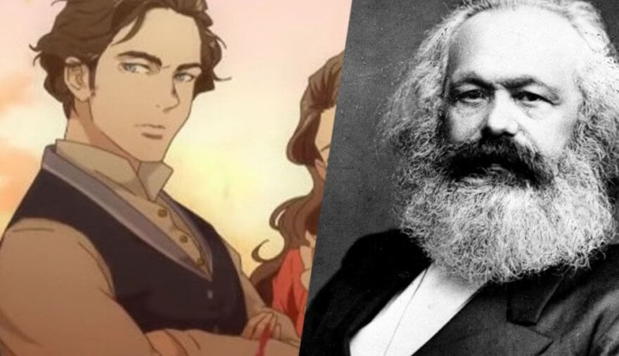 Gobierno chino promueve serie de anime sobre Karl Marx