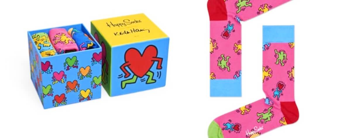 Happy Socks y Keith Haring presentan estas piezas