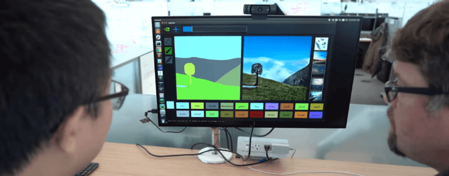 Nvidia lanza software que convierte bocetos a paisajes