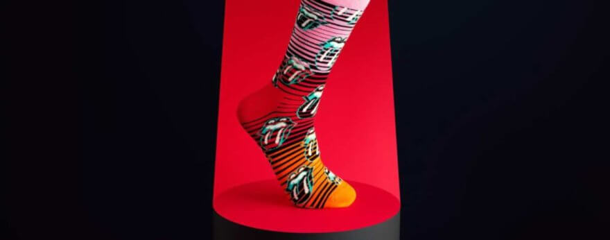 Happy Socks y Rolling Stones lanzan calcetines