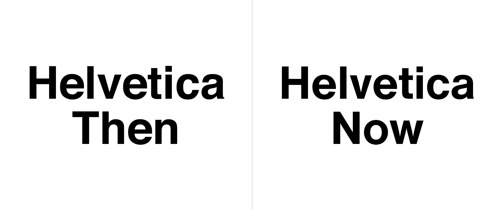 fuente Helvetica Now