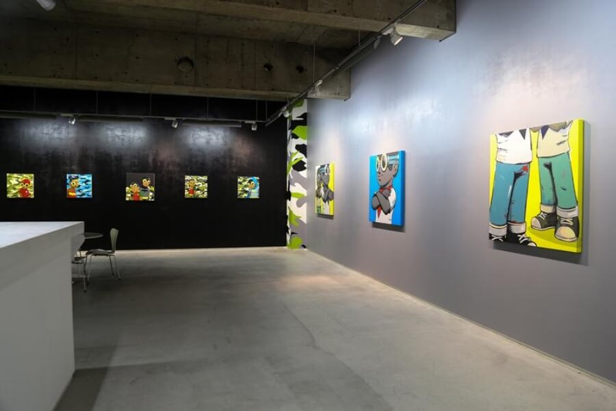 exposición de Hebru Brantley en Tokio