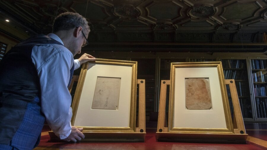 Descubren el segundo retrato de Leonardo Da Vinci