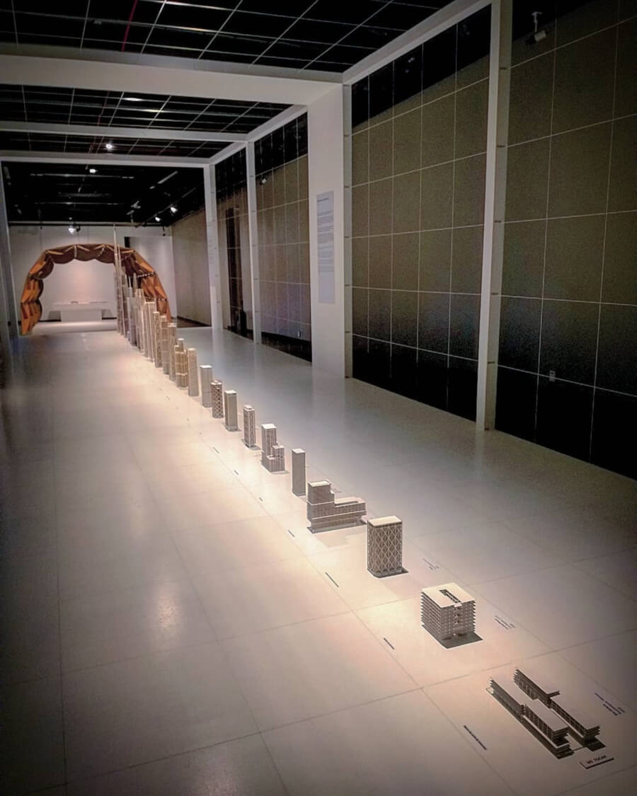 fotografía de la exposición SOM Arte+Arquitectura+Ingeniería 